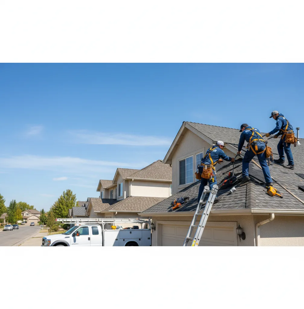 Roof Repair in Busby
